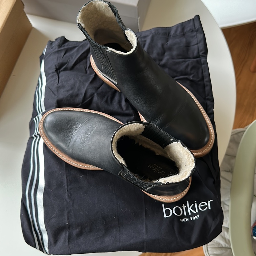 Botkier Chelsea Boot Shearling Lined - image 6